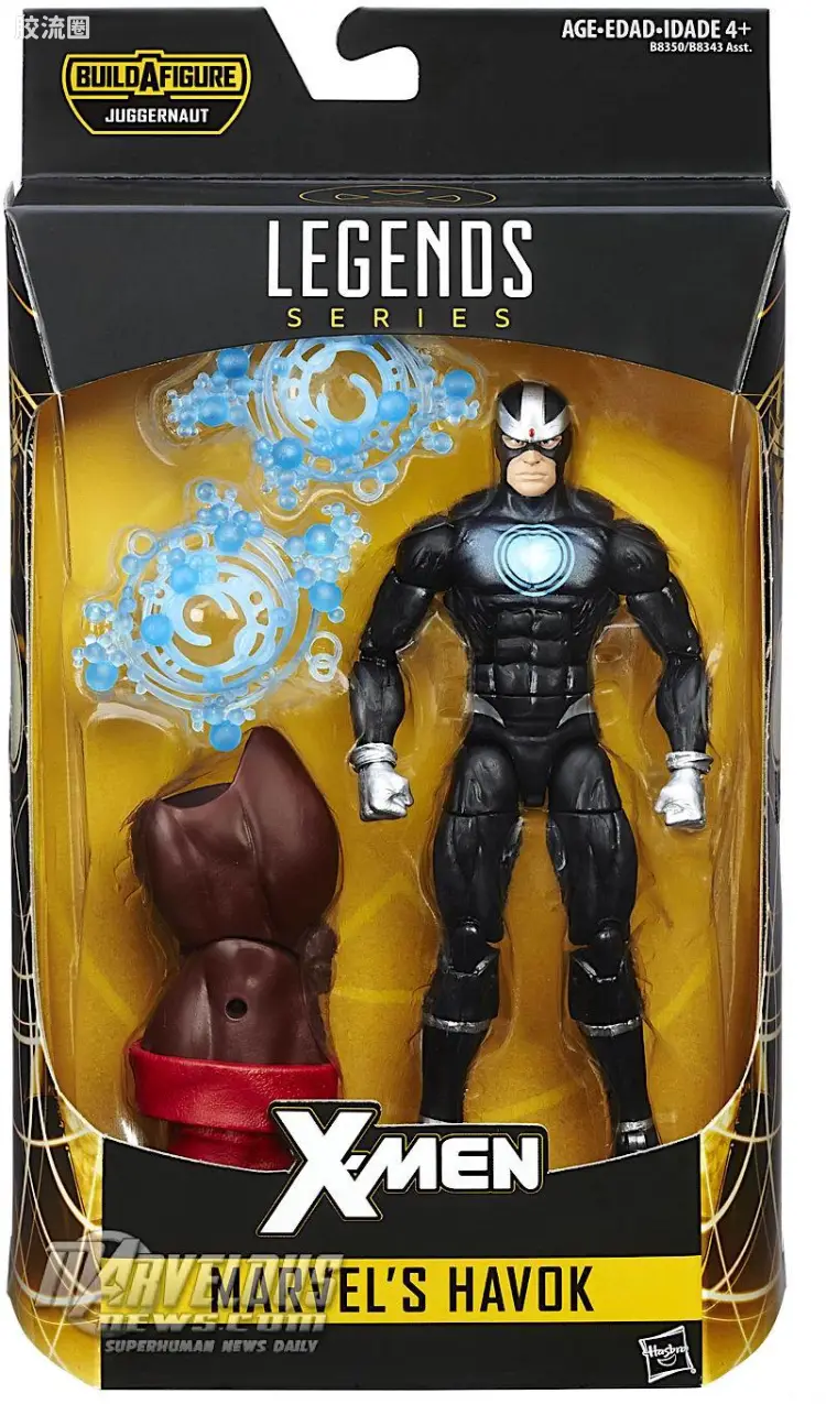 Marvel Legends/漫威传奇 可动人偶系列 X-战警 圣像系列 冲击波