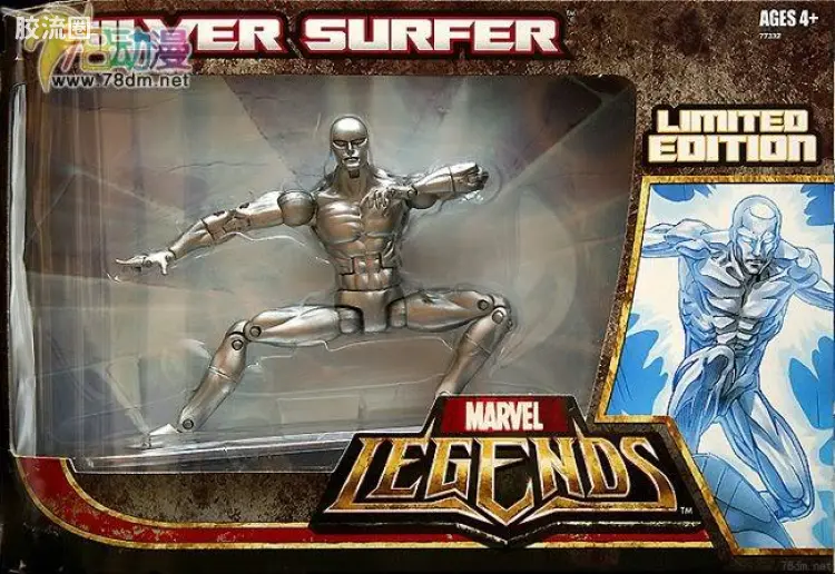 Marvel Legends/漫威传奇 可动人偶系列 限量版 冲浪版银影侠