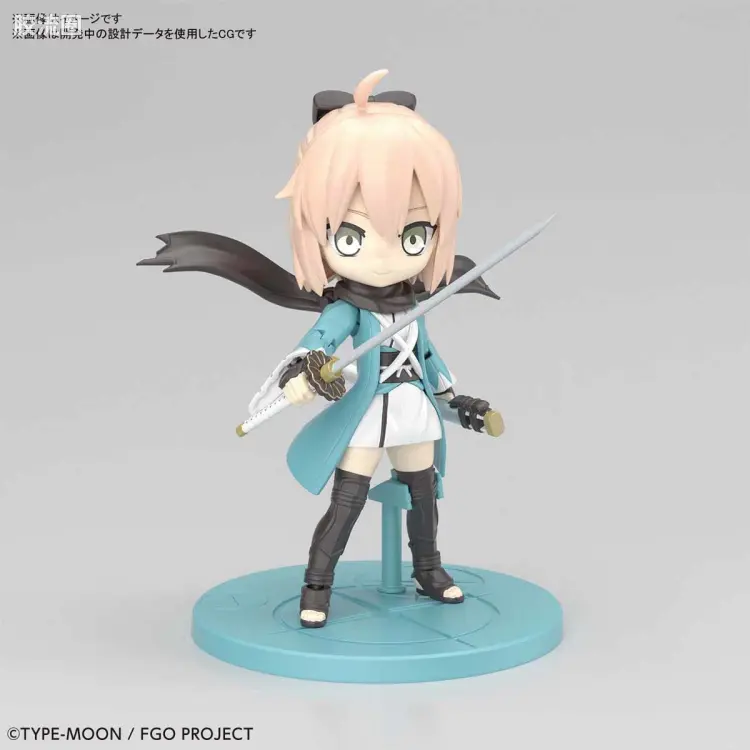 Figure-rise系列&其它万代人形拼装综合 Petitrits 豆丁魂 冲田总司
