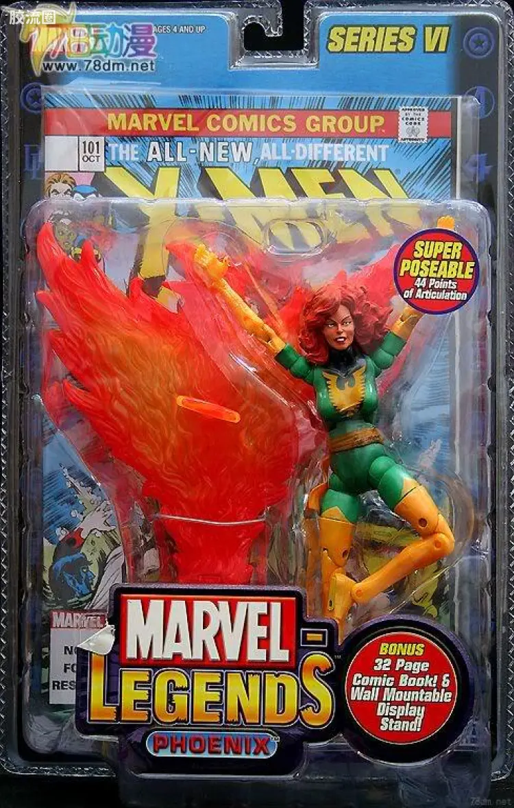Marvel Legends/漫威传奇 可动人偶系列 第6代 凤凰