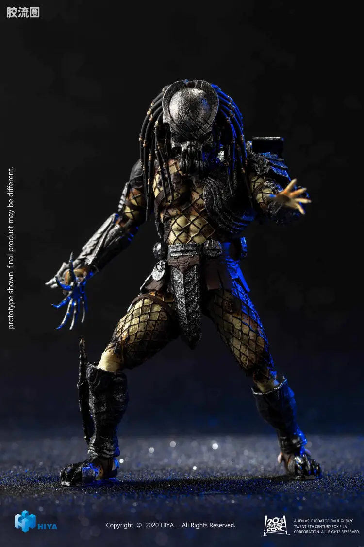 Hiya Toys/海雅 异形大战铁血战士 凯尔特铁血战士(战损版)