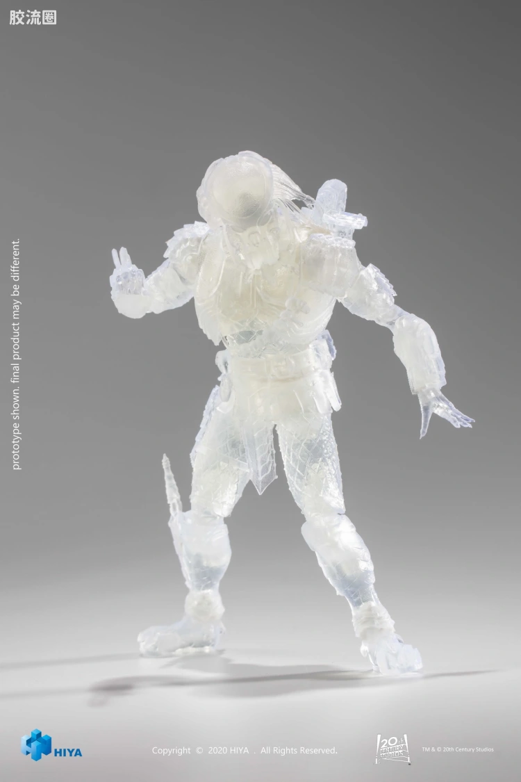 Hiya Toys/海雅 异形大战铁血战士 凯尔特铁血(隐形版)