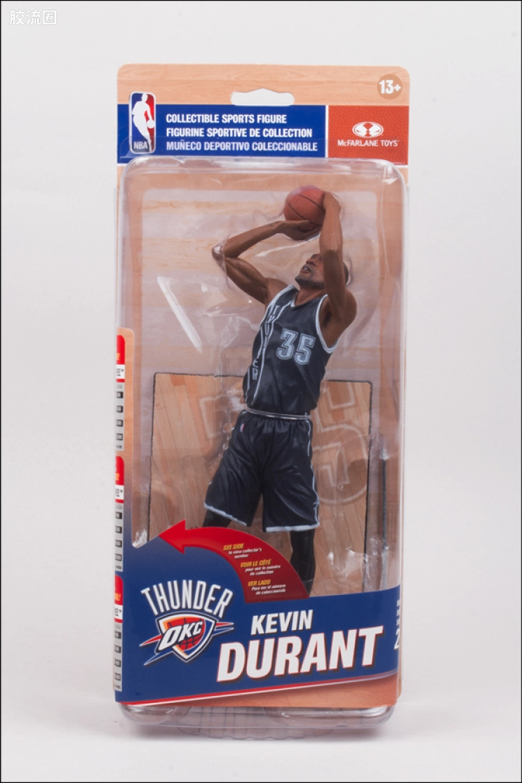 麦克法兰NBA篮球系列玩具 第25代 凯文·杜兰特