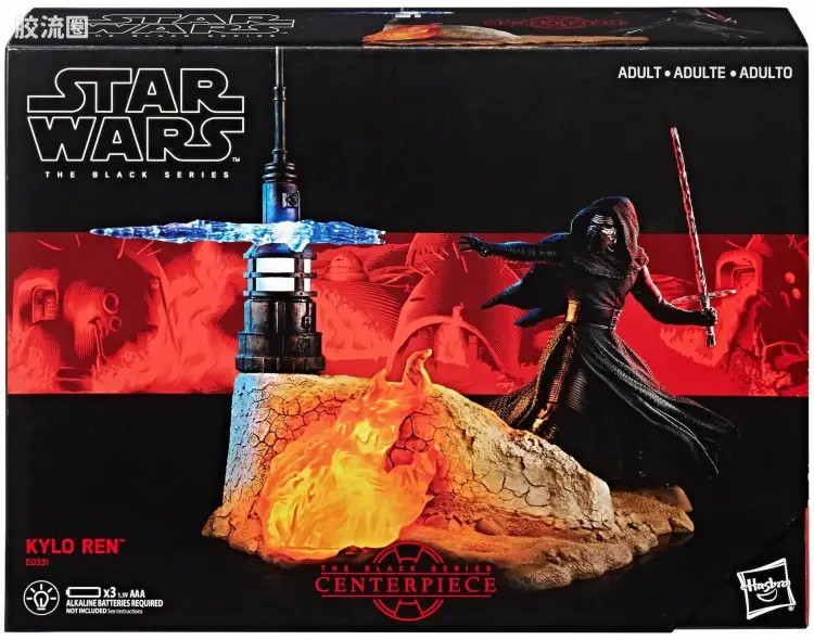 星球大战 THE BLACK SERIES 雕像系列 凯洛·伦