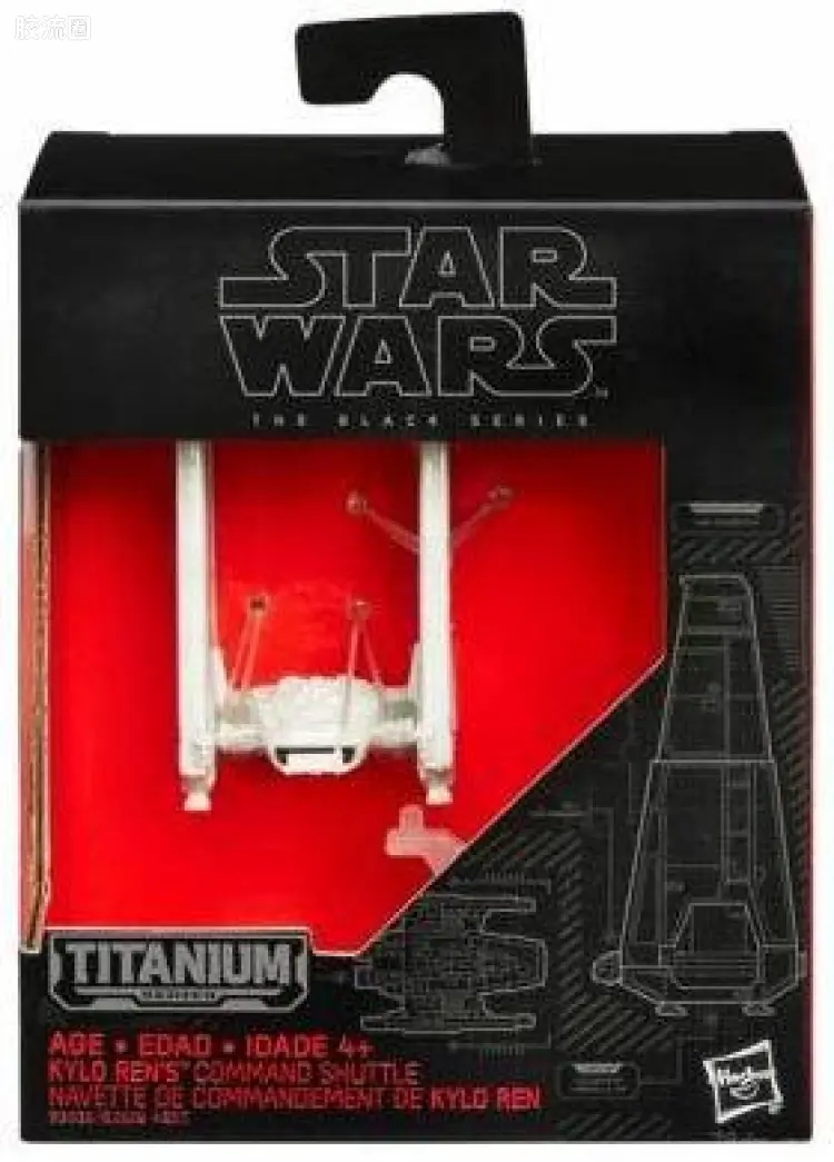 星球大战 THE BLACK SERIES 钛载具 凯洛·伦指挥舰