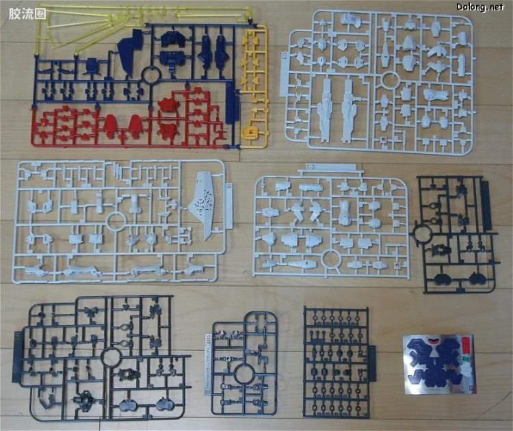 钢普拉Build 综合 HG 模型战士 高达模型制作者起始G 008 初始高达D型 - 图片