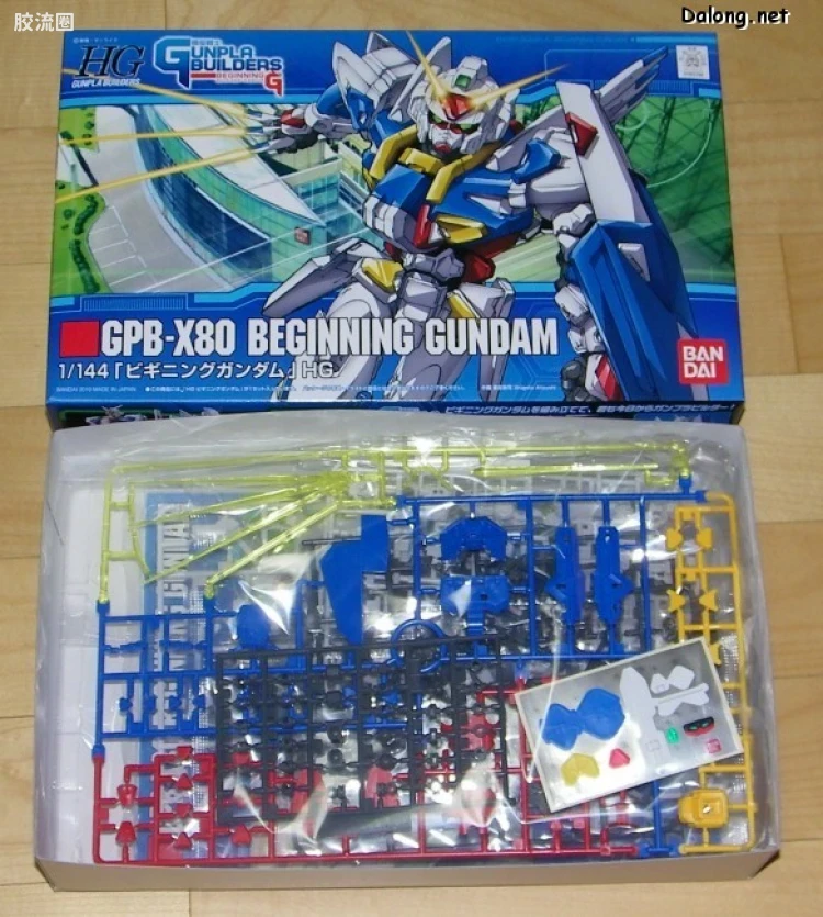 钢普拉Build 综合 HG 模型战士 高达模型制作者起始G 001 初始高达 - 图片