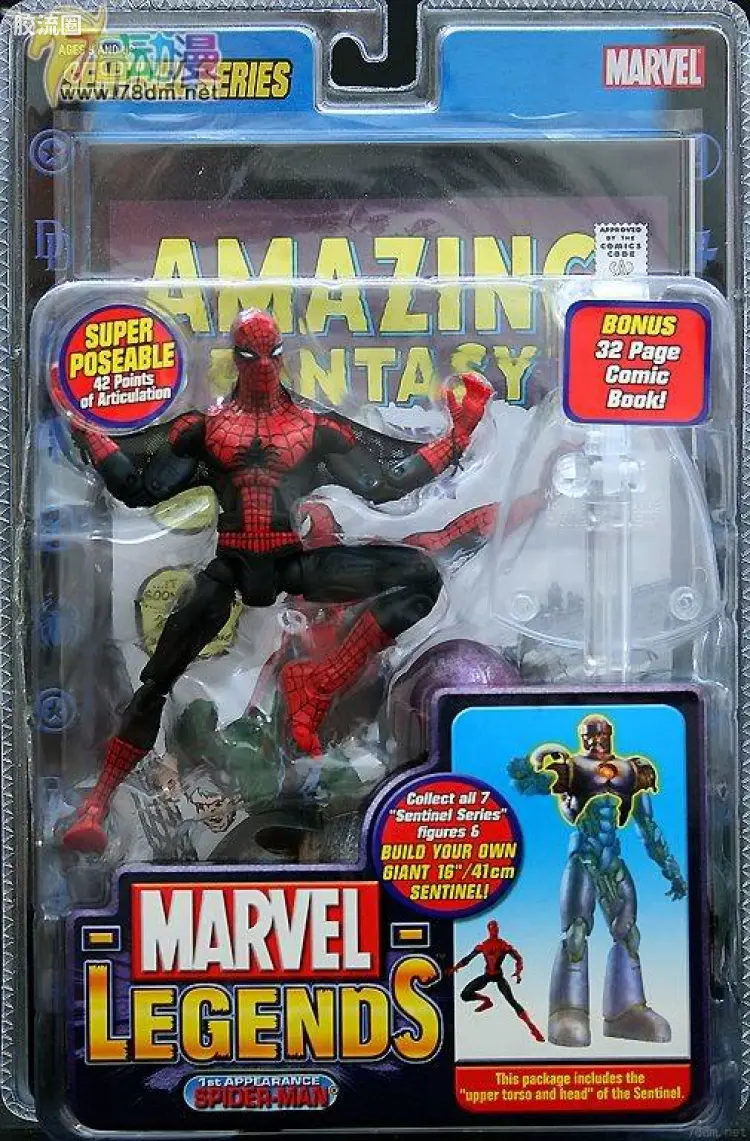 Marvel Legends/漫威传奇 可动人偶系列 第10代 初次登场 蜘蛛侠