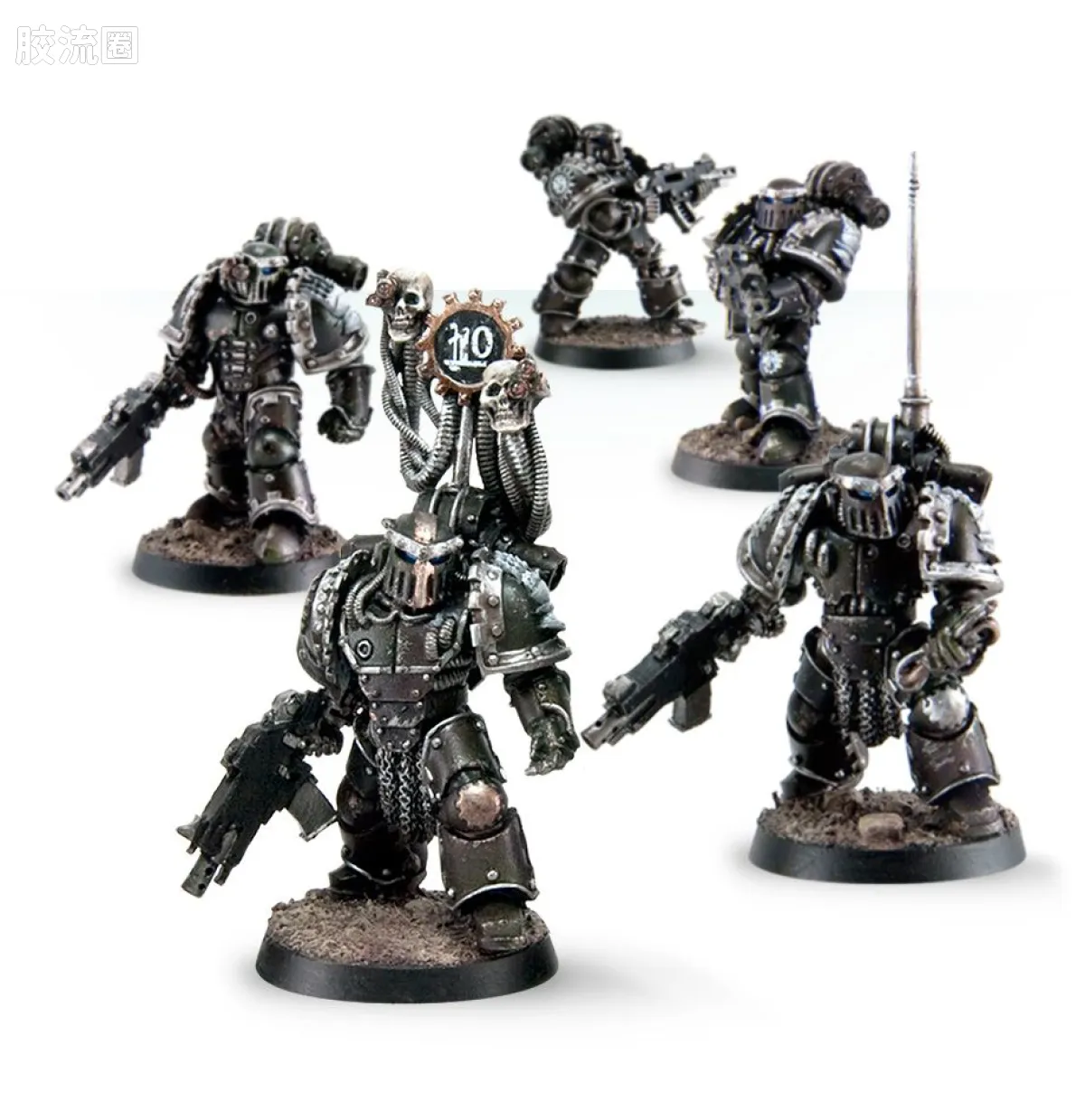 战锤：荷鲁斯之乱 Warhammer: The Horus Heresy Iron Hands 第十军团 钢铁之手 初版 MKIII小队