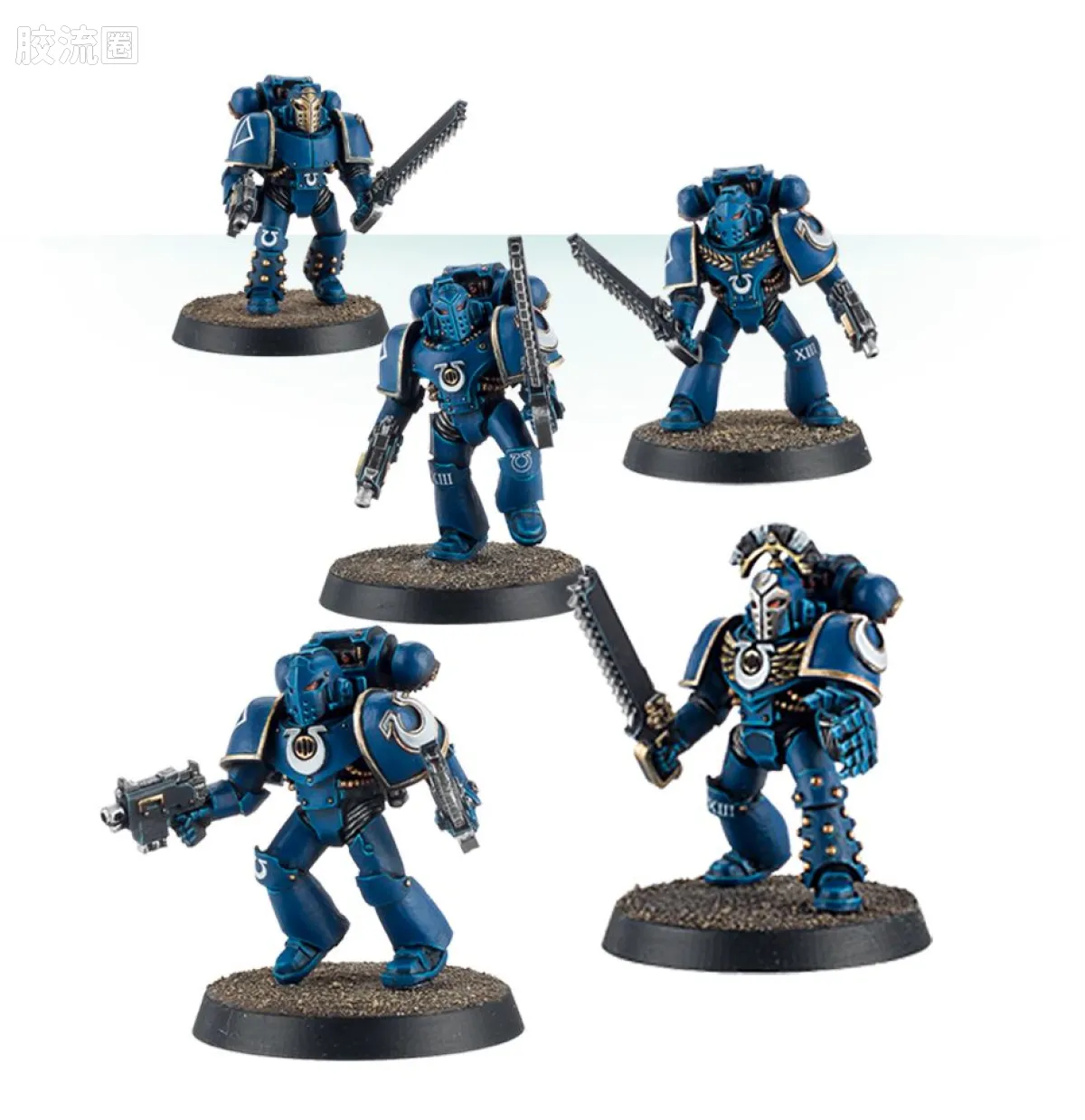 战锤：荷鲁斯之乱 Warhammer: The Horus Heresy Ultramarines 第十三军团 极限战士 初版 MarkIV型执政官级装甲