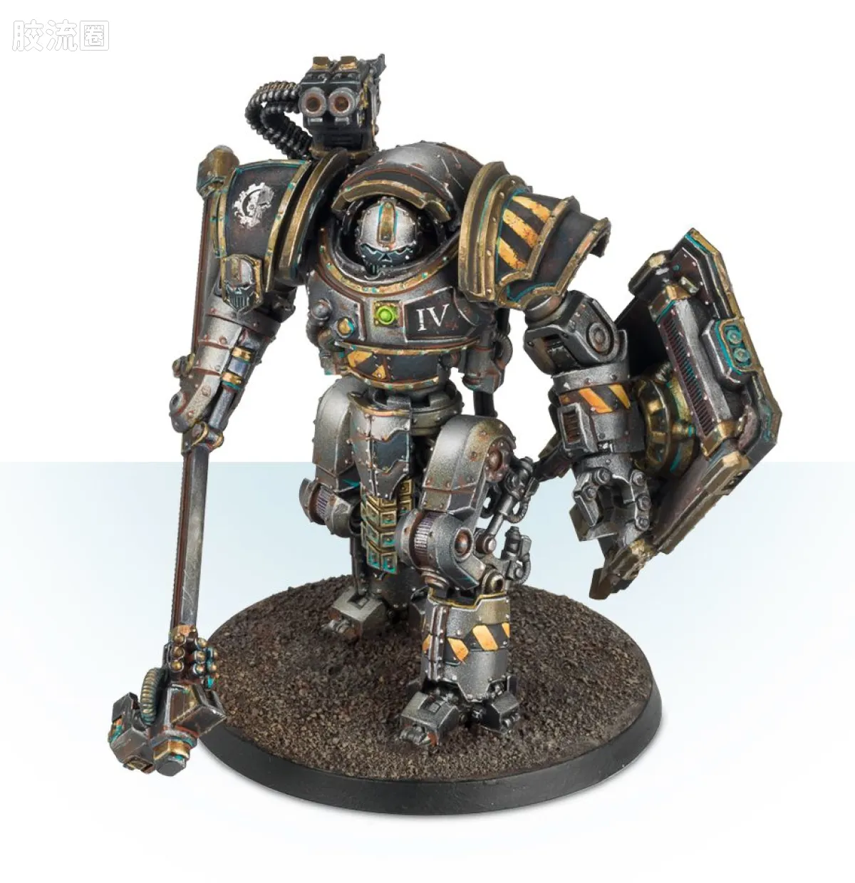 战锤：荷鲁斯之乱 Warhammer: The Horus Heresy Iron Warriors 第四军团 钢铁勇士 初版 ‘铁环’ 多米塔-钢铁级战斗型智控机兵
