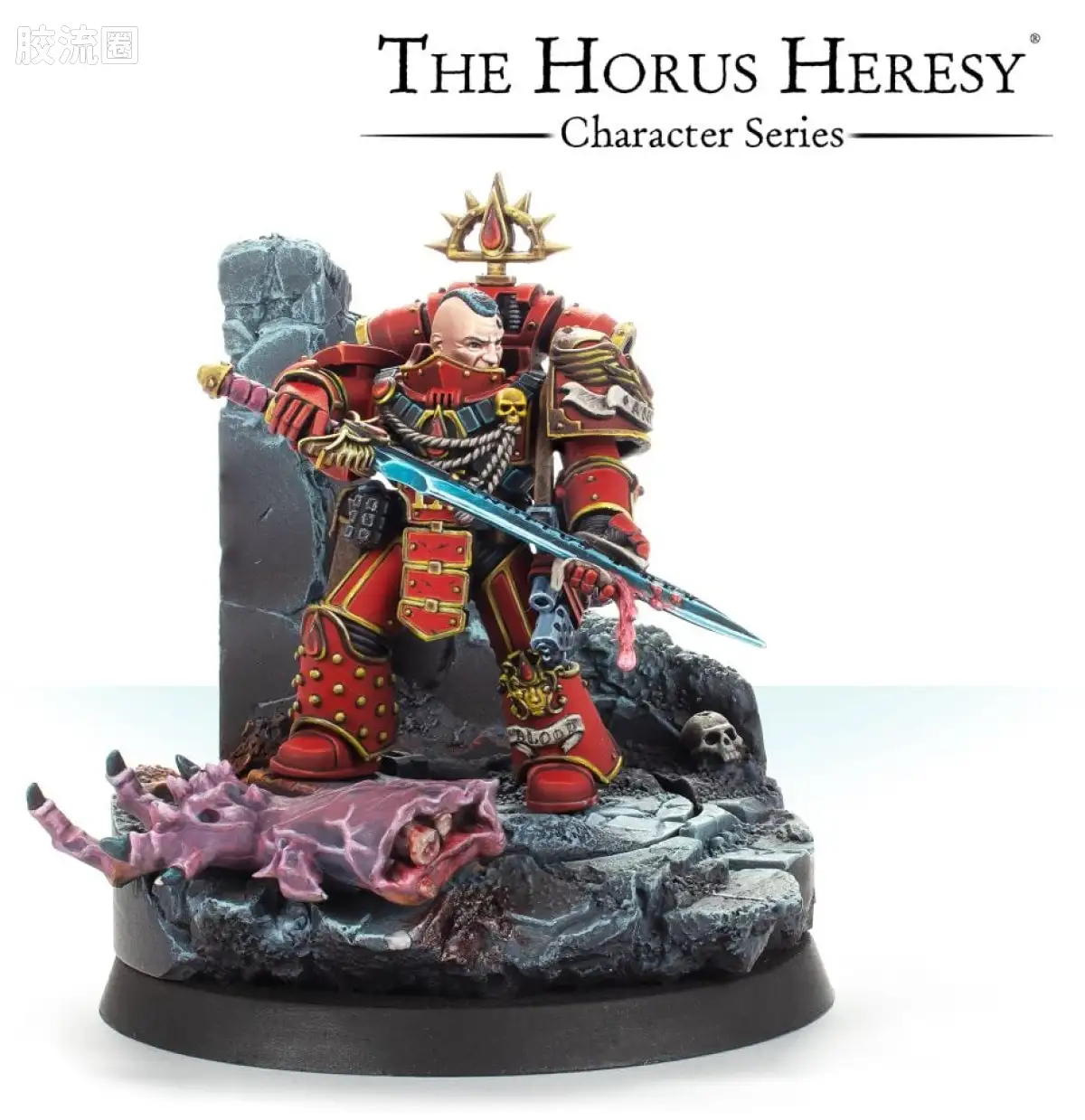 战锤：荷鲁斯之乱 Warhammer: The Horus Heresy Blood Angels 第九军团 圣血天使 初版 一连长 拉多隆