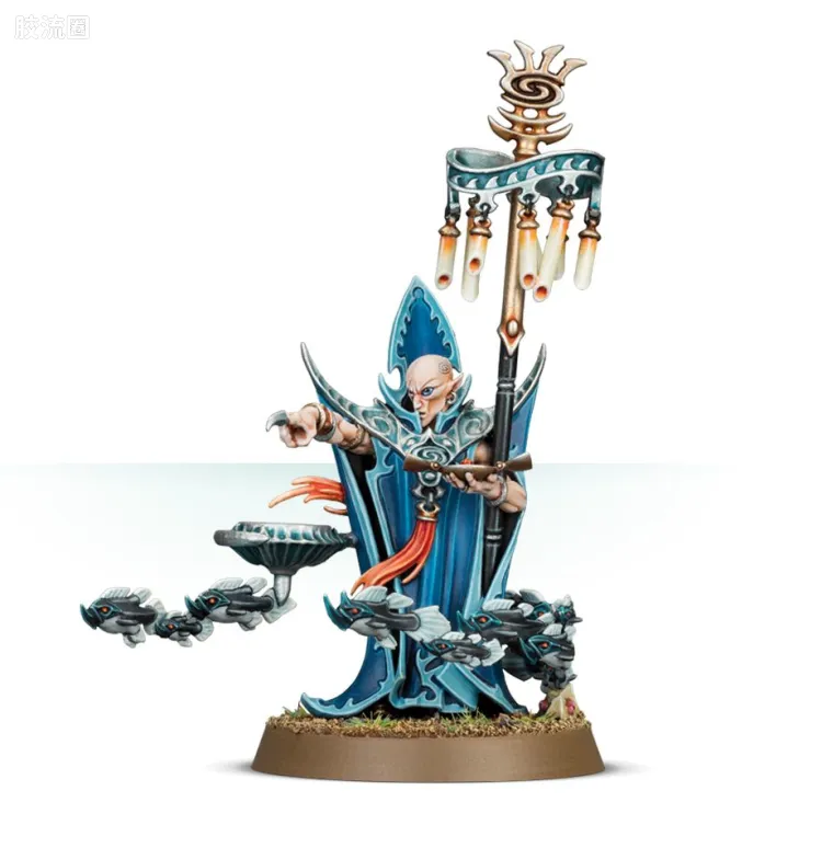 战锤：西格玛时代 Warhammer：Age of Sigmar Idoneth Deepkin 深渊海灵 初版 伊莎兰 卜魂者