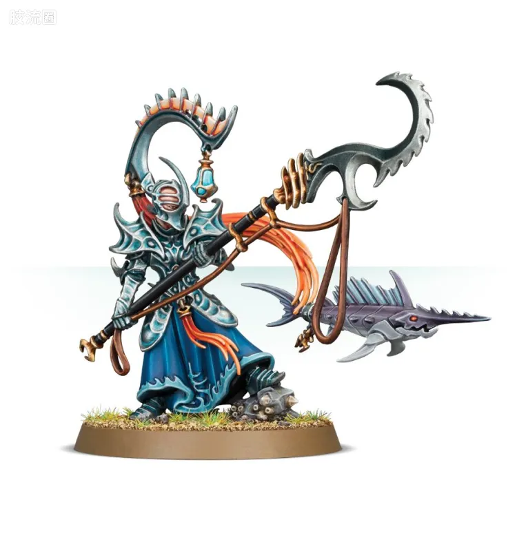 战锤：西格玛时代 Warhammer：Age of Sigmar Idoneth Deepkin 深渊海灵 初版 伊莎兰 裂魂者