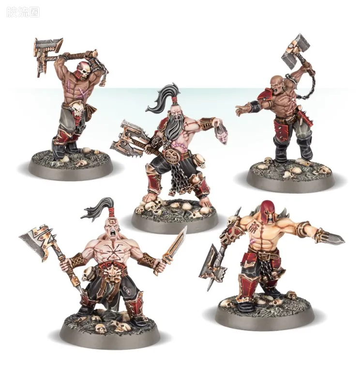 战锤：西格玛时代 Warhammer：Age of Sigmar Blades of Khorne 恐虐之刃 初版 冥土世界 盖瑞克的血掠者