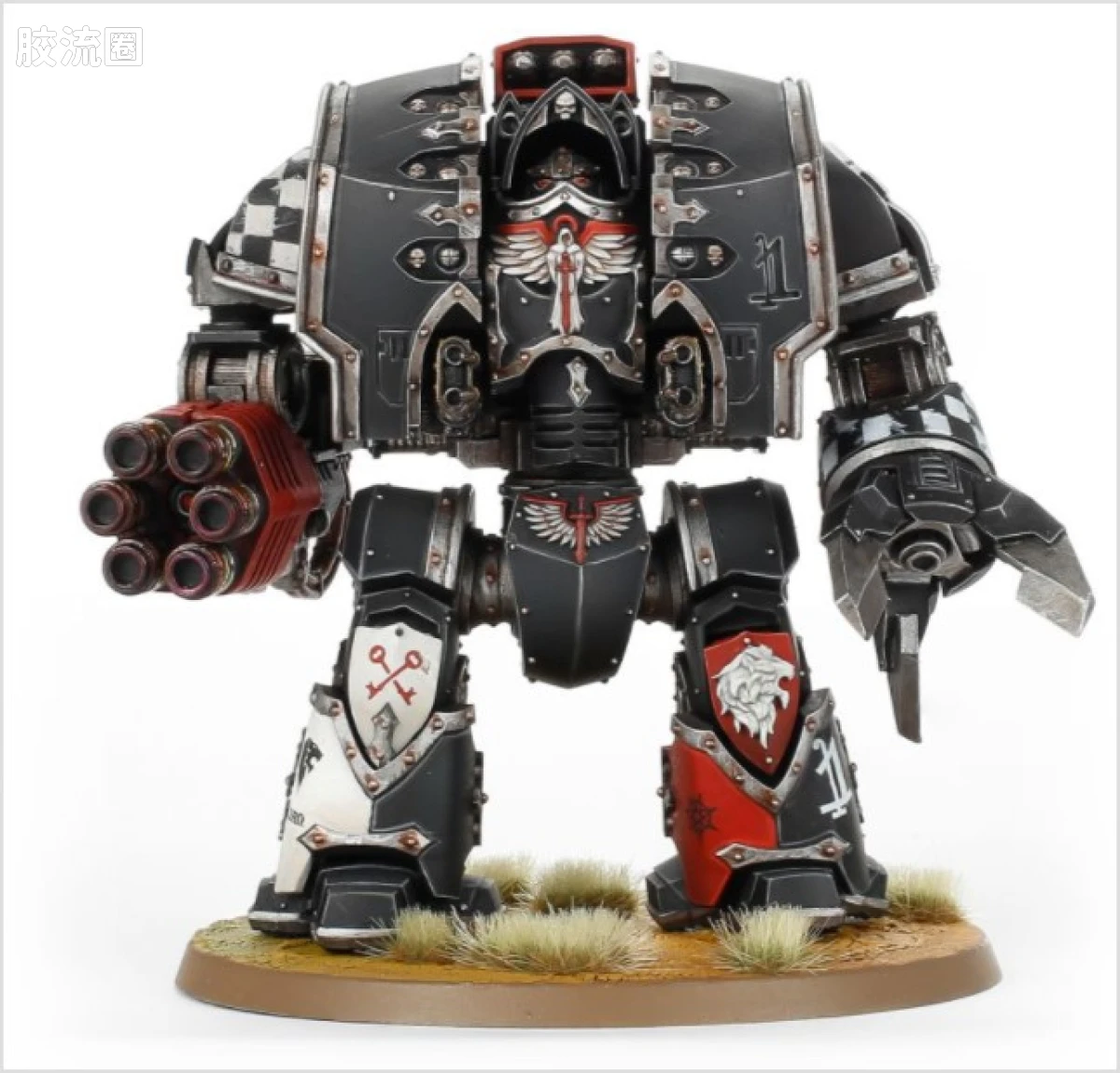 战锤：荷鲁斯之乱 Warhammer: The Horus Heresy Dark Angels 第一军团 黑暗天使 初版 利维坦攻城无畏机甲