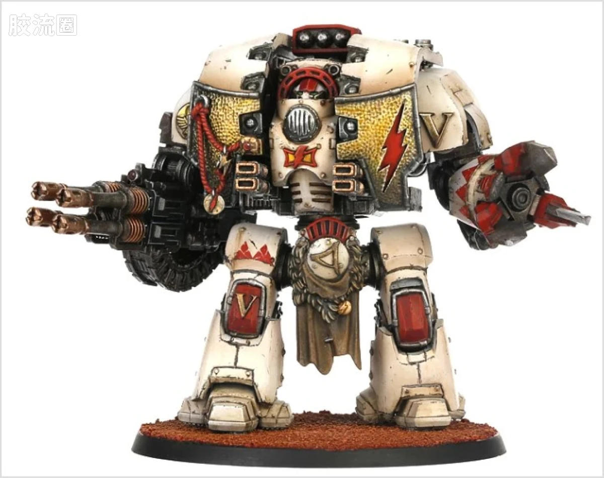 战锤：荷鲁斯之乱 Warhammer: The Horus Heresy White Scars 第五军团 白疤 初版 利维坦攻城无畏机甲