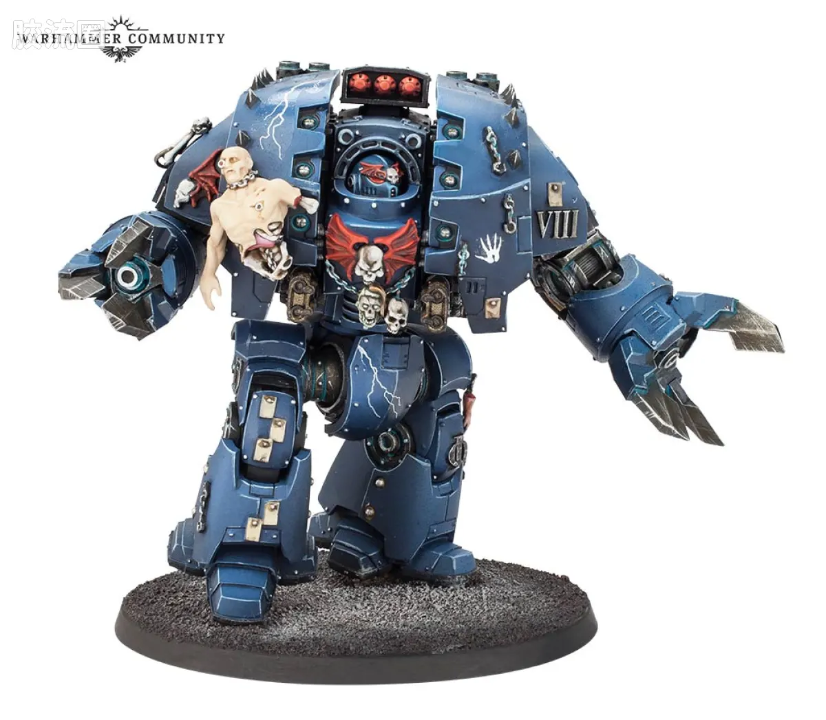 战锤：荷鲁斯之乱 Warhammer: The Horus Heresy Night Lords 第八军团 午夜领主 初版 利维坦攻城无畏机甲