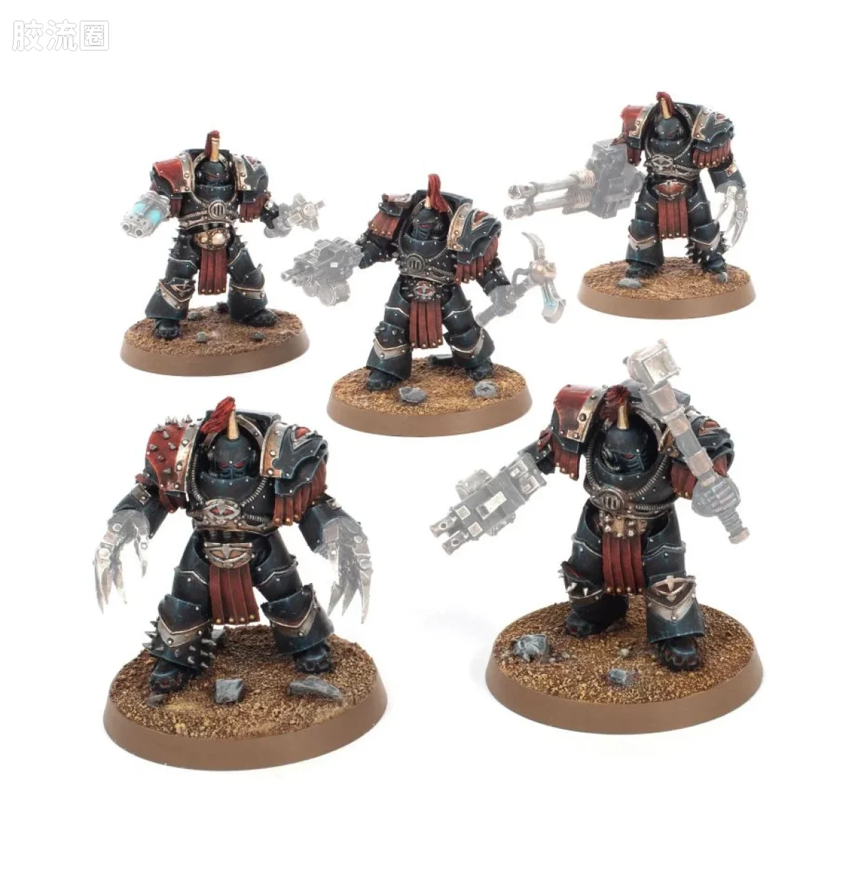 战锤：荷鲁斯之乱 Warhammer: The Horus Heresy Sons of Horus 第十六军团 荷鲁斯之子 初版 加斯塔林终结者小队