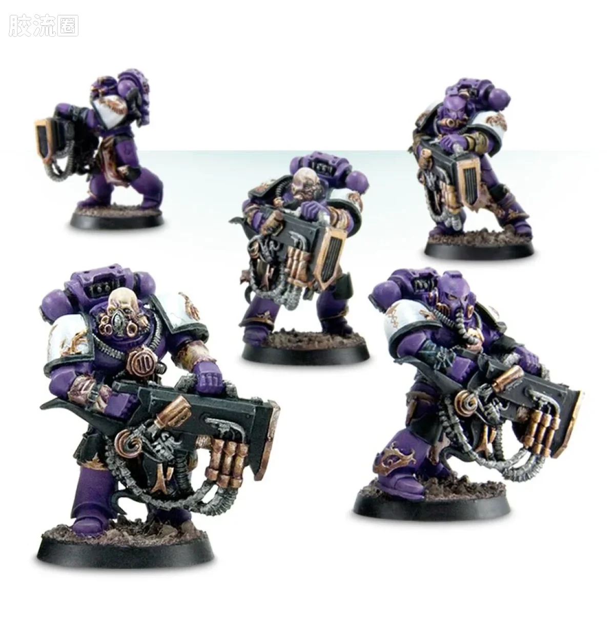 战锤：荷鲁斯之乱 Warhammer: The Horus Heresy Emperor's Children 第三军团 帝皇之子 初版 卡科芬尼噪音战士小队