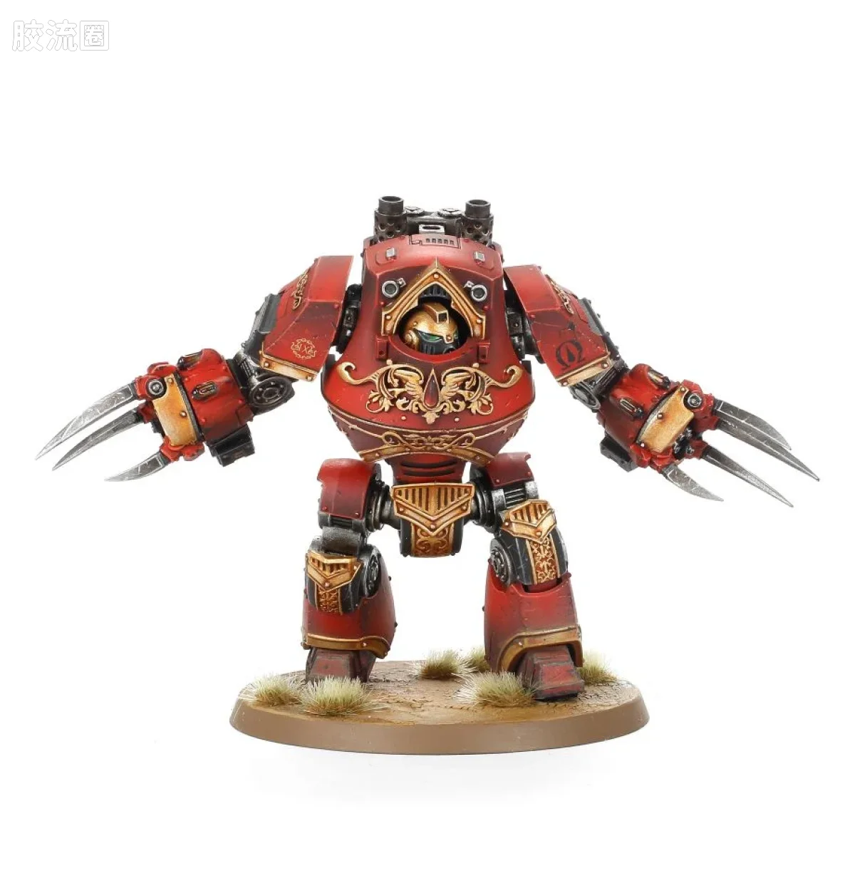 战锤：荷鲁斯之乱 Warhammer: The Horus Heresy Blood Angels 第九军团 圣血天使 初版 因坎蒂斯级蔑视者无畏机甲