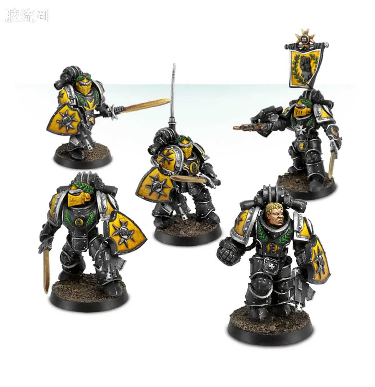 战锤：荷鲁斯之乱 Warhammer: The Horus Heresy Imperial Fists 第七军团 帝国之拳 初版 圣堂骑士兄弟会