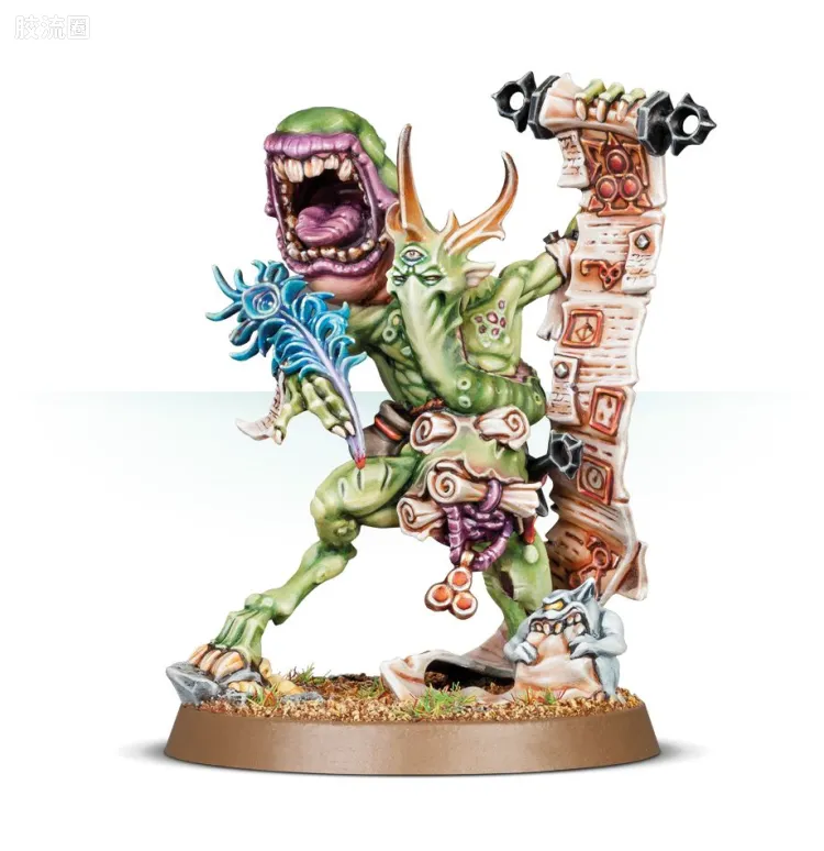 战锤：西格玛时代 Warhammer：Age of Sigmar Maggotkin of Nurgle 纳垢蛆裔 初版 坏疹书记员 纳垢先锋