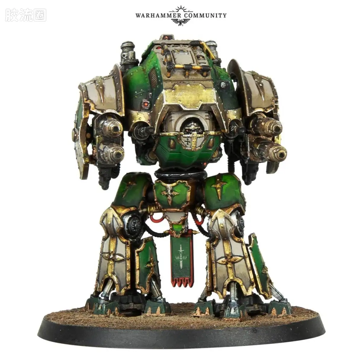 泰坦修会：荷鲁斯之乱 Adeptus Titanicus: The Horus Heresy Adeptus Titanicus 泰坦修会 初版 巨人王型阿卡斯托斯骑士