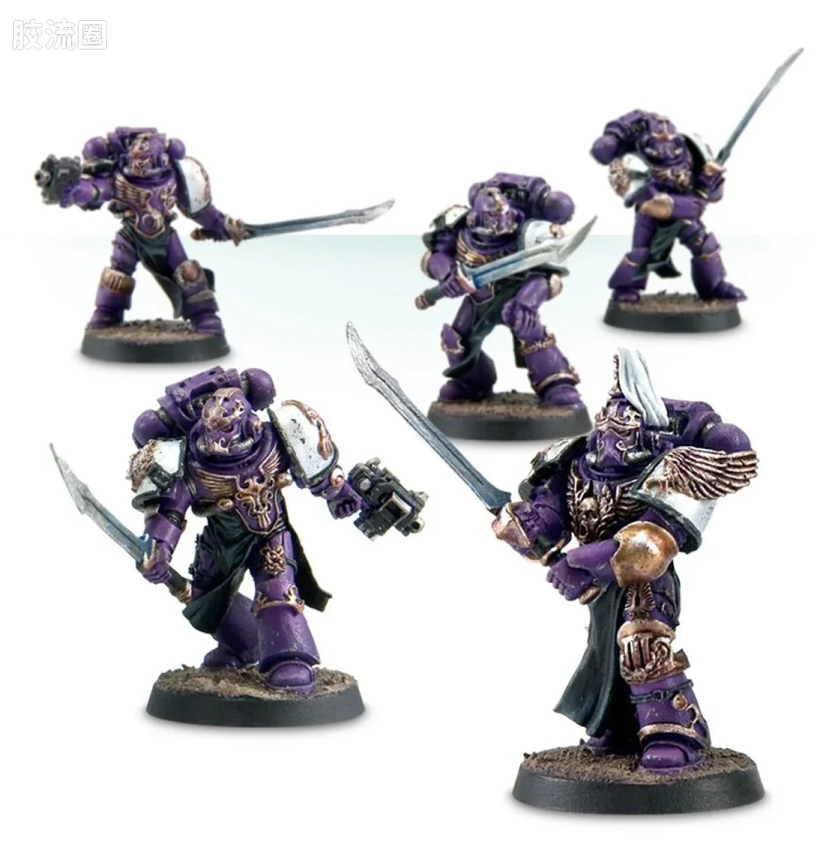 战锤：荷鲁斯之乱 Warhammer: The Horus Heresy Emperor's Children 第三军团 帝皇之子 初版 帕拉廷之刃小队