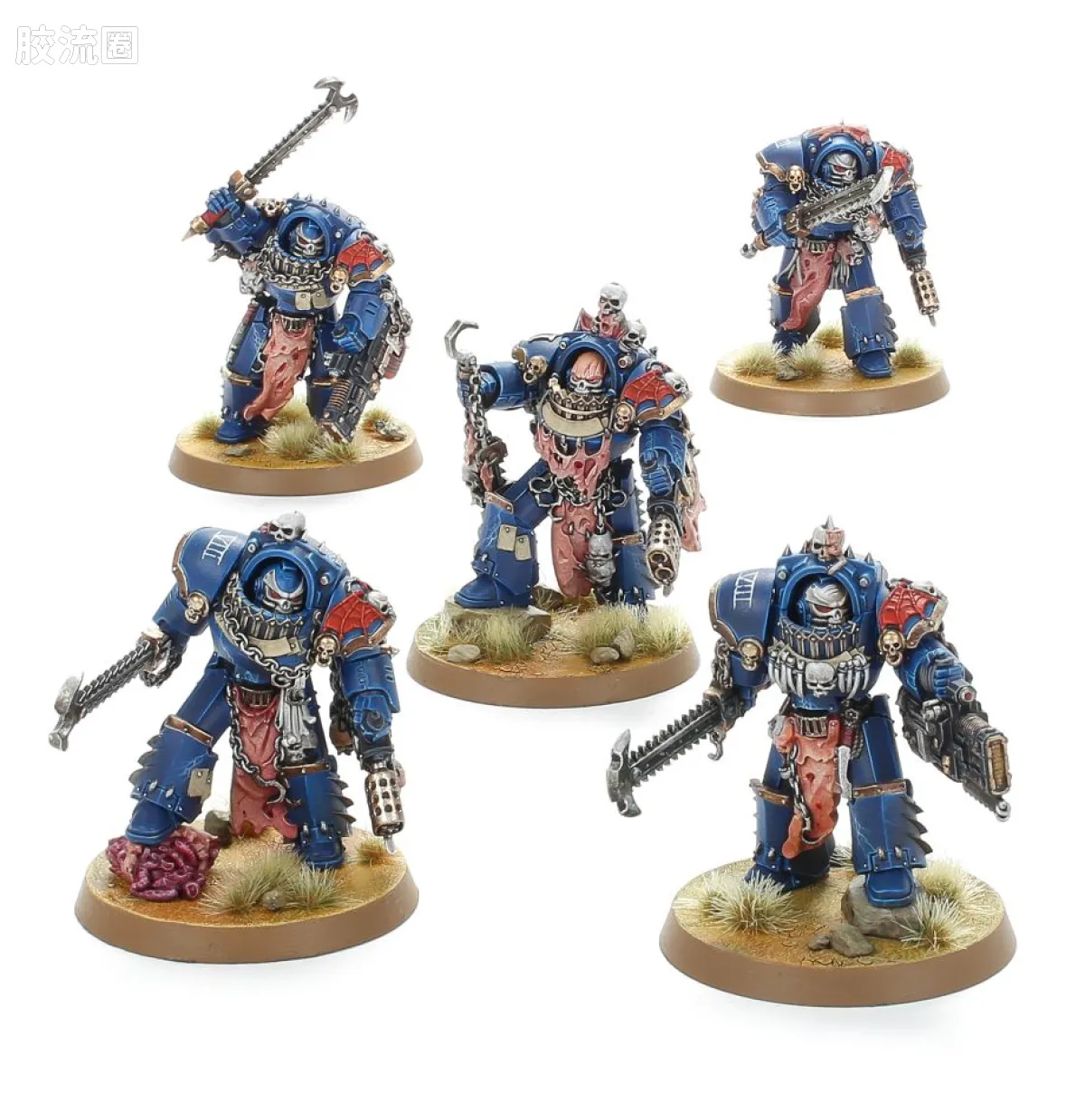 战锤：荷鲁斯之乱 Warhammer: The Horus Heresy Night Lords 第八军团 午夜领主 初版 康泰卡终结者小队
