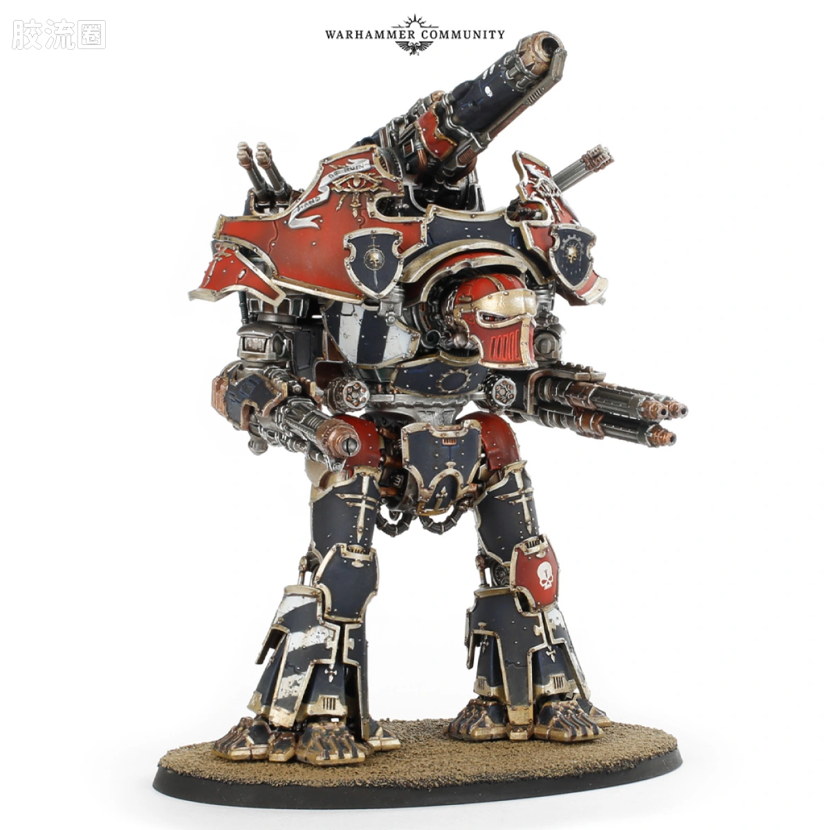 泰坦修会：荷鲁斯之乱 Adeptus Titanicus: The Horus Heresy Adeptus Titanicus 泰坦修会 初版 战争使者级天罚型泰坦