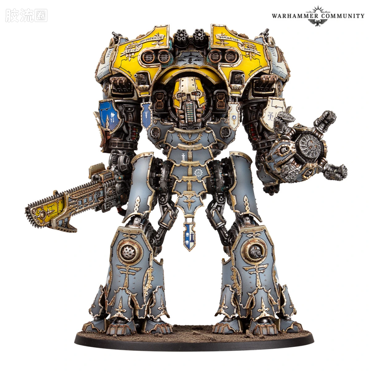 泰坦修会：荷鲁斯之乱 Adeptus Titanicus: The Horus Heresy Adeptus Titanicus 泰坦修会 初版 战帅级毁灭者型泰坦