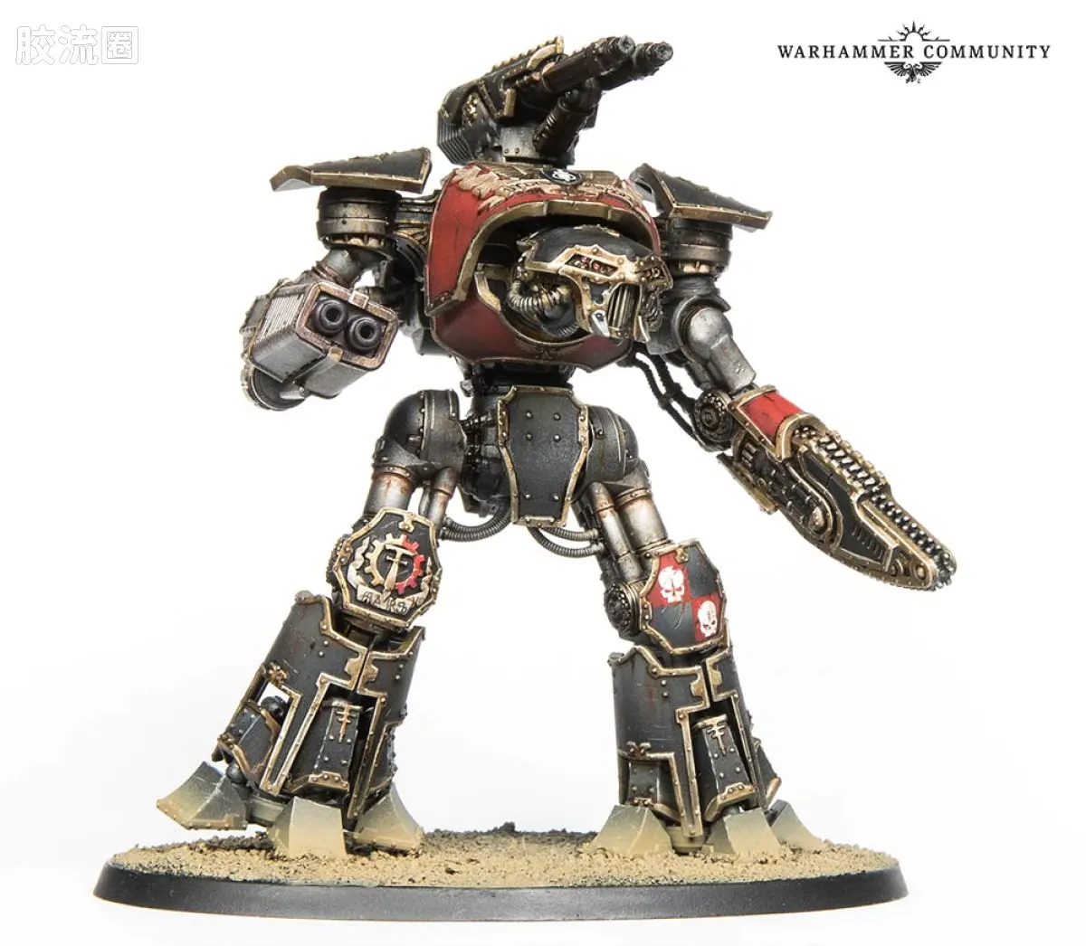 泰坦修会：荷鲁斯之乱 Adeptus Titanicus: The Horus Heresy Adeptus Titanicus 泰坦修会 初版 掠夺者级战斗泰坦