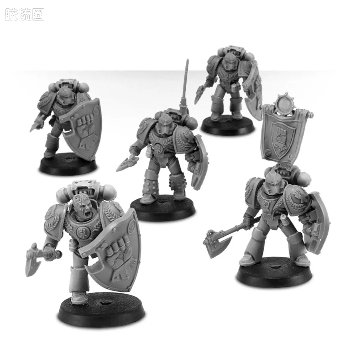 战锤：荷鲁斯之乱 Warhammer: The Horus Heresy Imperial Fists 第七军团 帝国之拳 初版 方阵守卫小队