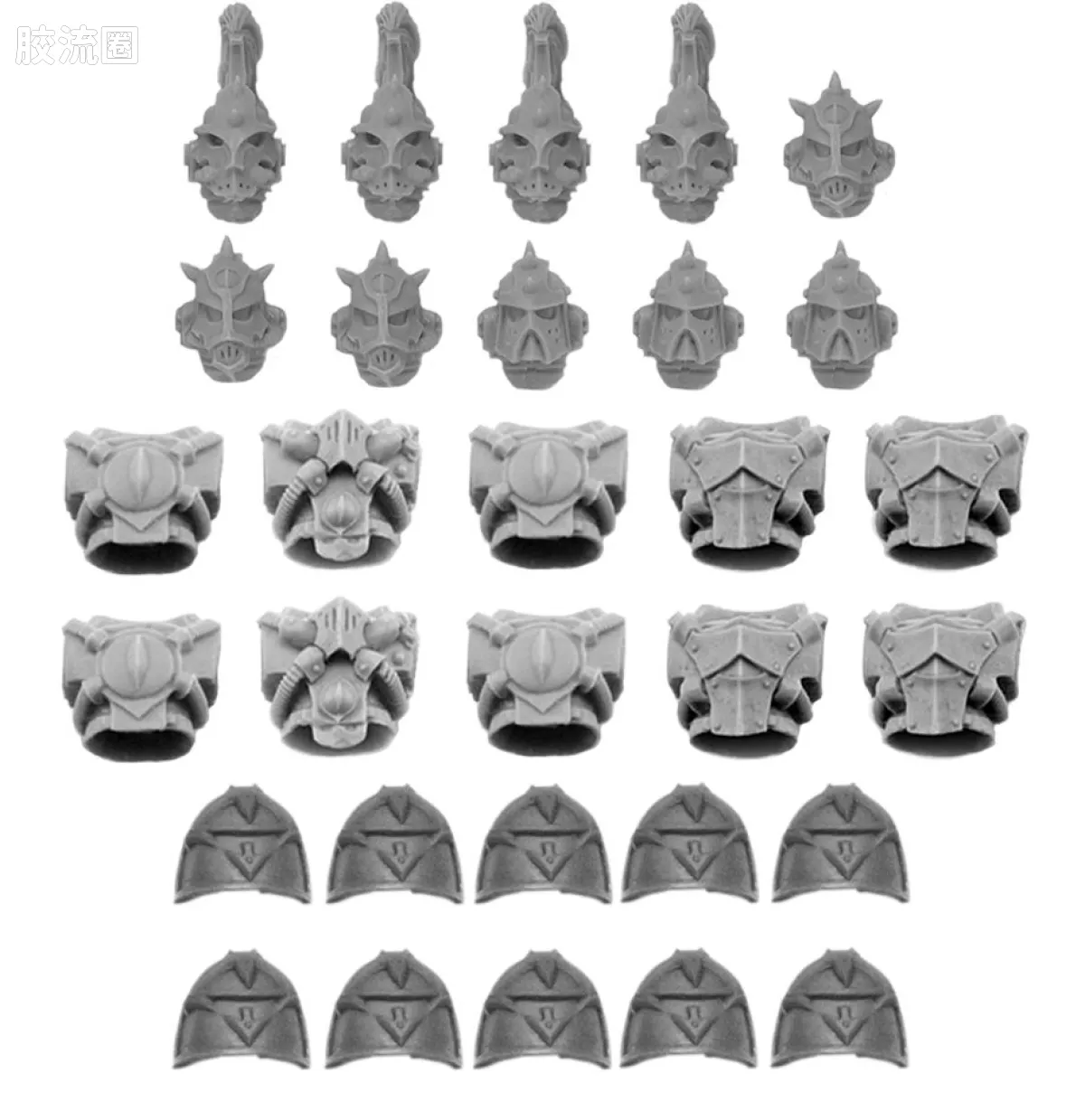 战锤：荷鲁斯之乱 Warhammer: The Horus Heresy Sons of Horus 第十六军团 荷鲁斯之子 初版 星际战士升级改件