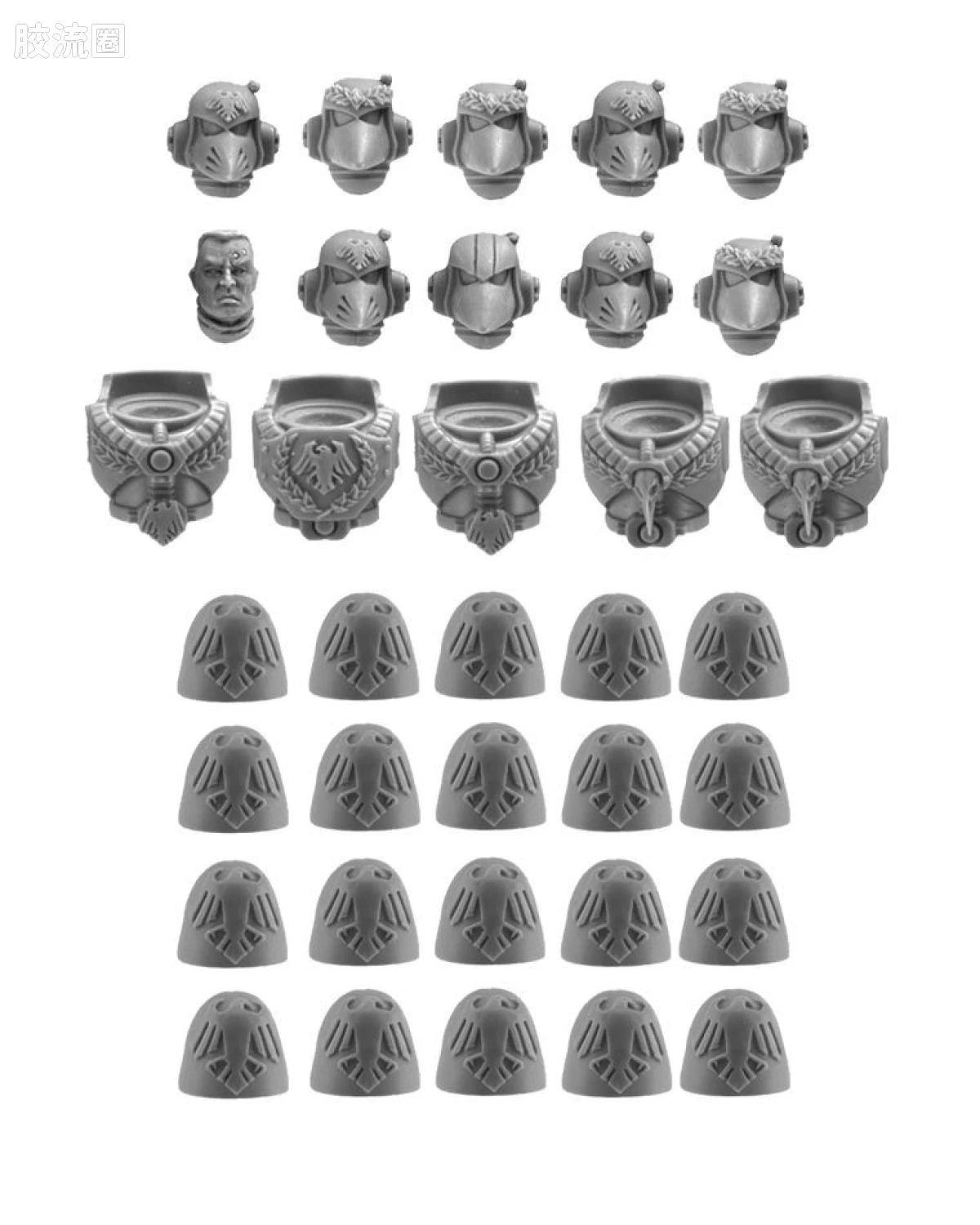 战锤：荷鲁斯之乱 Warhammer: The Horus Heresy Raven Guard 第十九军团 暗鸦守卫 初版 星际战士升级改件