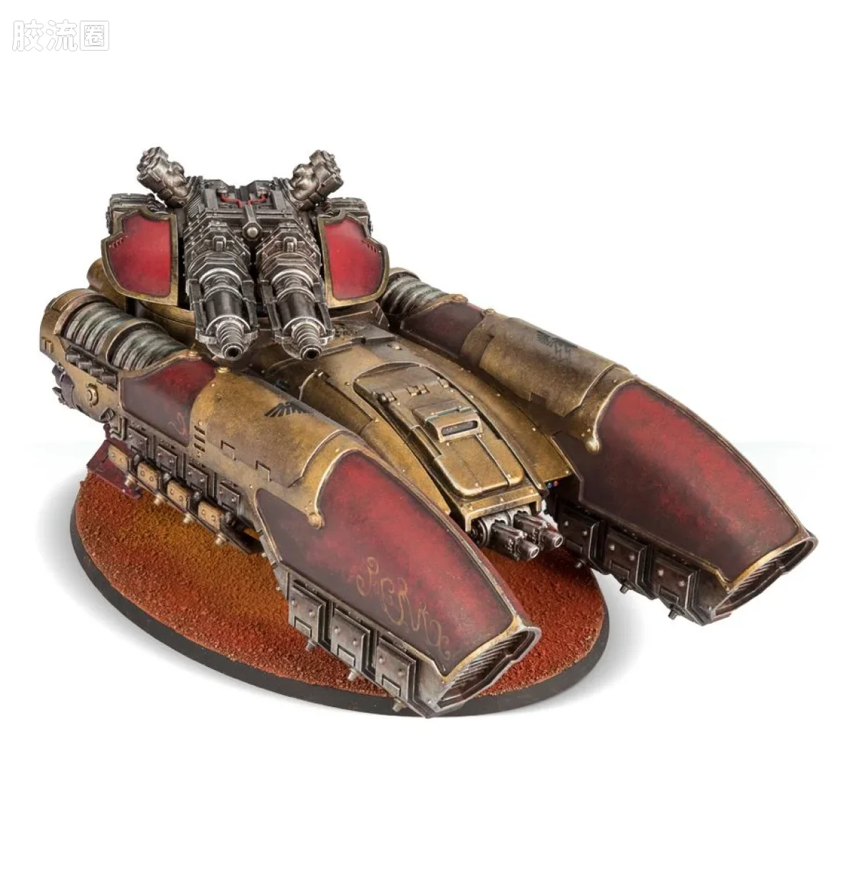 战锤：荷鲁斯之乱 Warhammer: The Horus Heresy Legio Custodes 禁卫军团 初版 歼灭者型卡拉狄乌斯反重力坦克