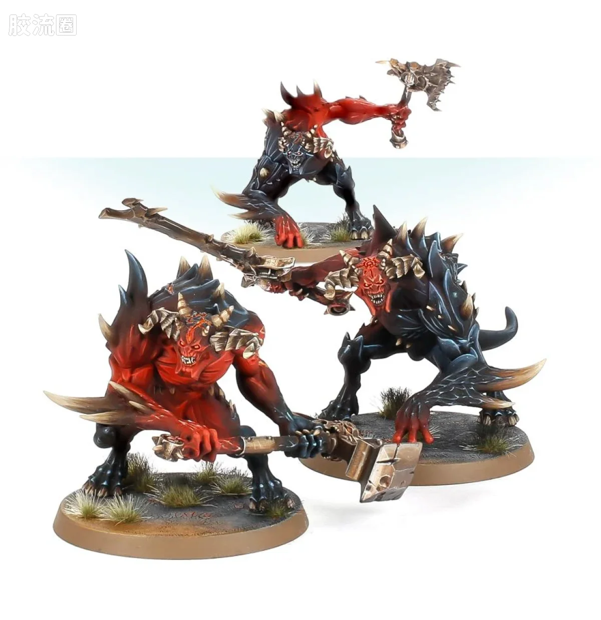 战锤：荷鲁斯之乱 Warhammer: The Horus Heresy 叛军通用单位 初版 混沌恶魔 恶魔蛮兵