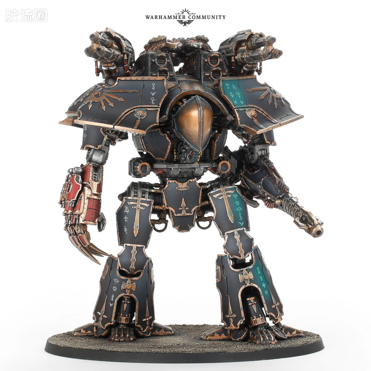 泰坦修会：荷鲁斯之乱 Adeptus Titanicus: The Horus Heresy Adeptus Titanicus 泰坦修会 初版 灵能泰坦