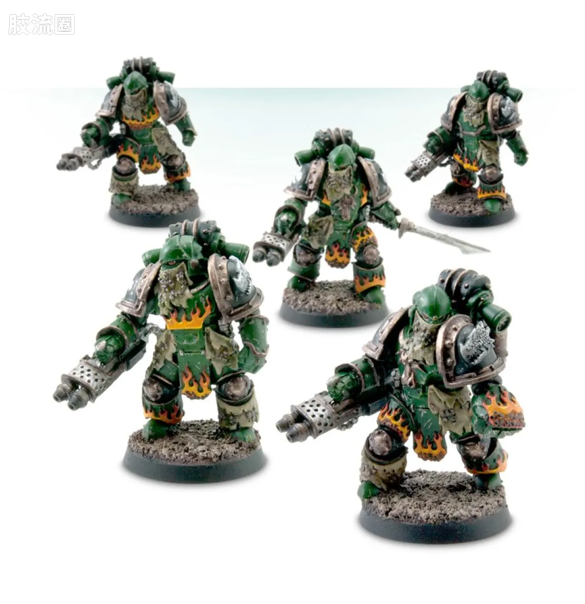 战锤：荷鲁斯之乱 Warhammer: The Horus Heresy Salamanders 第十八军团 火蜥蜴 初版 热焰喷射小队