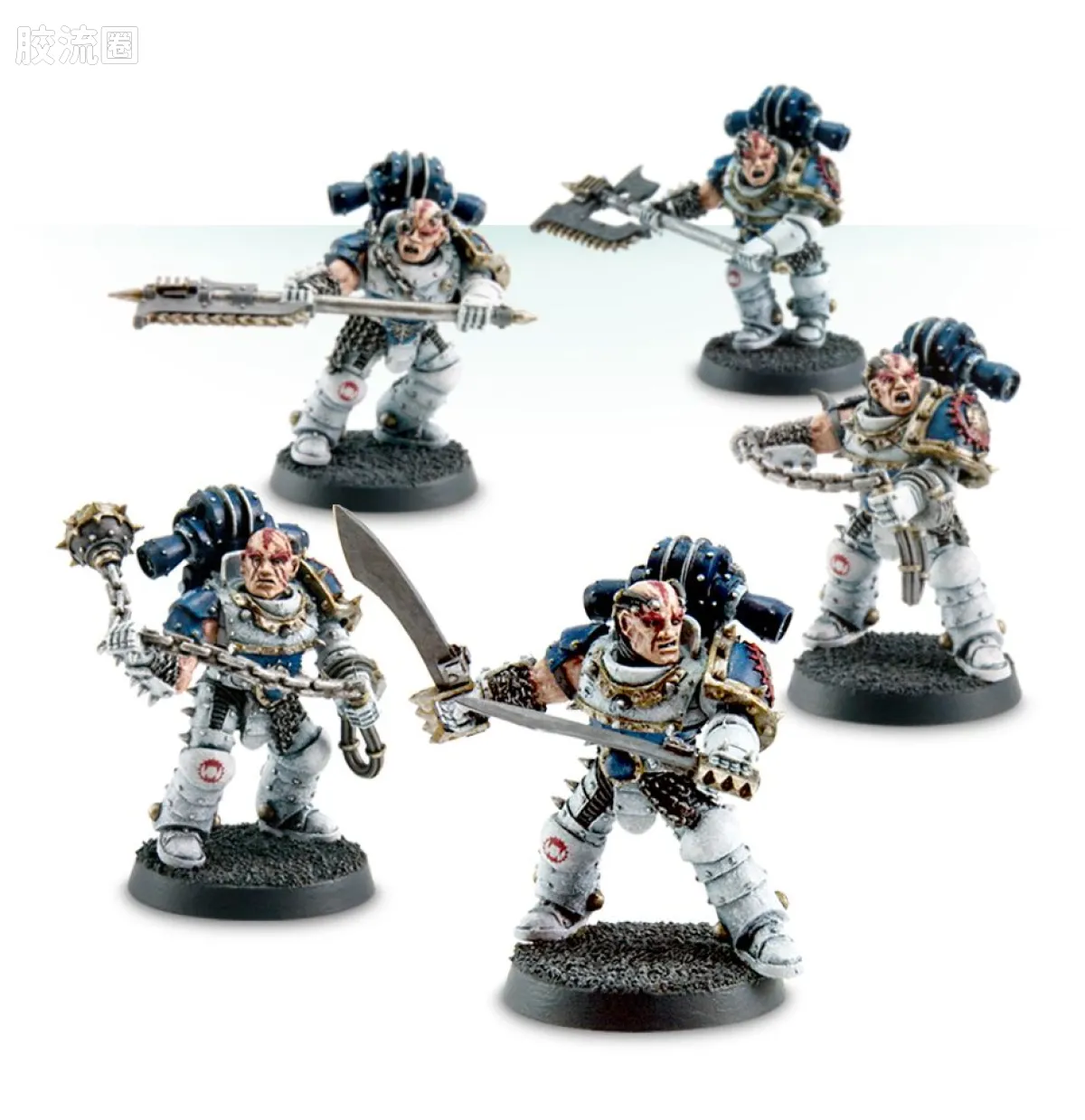 战锤：荷鲁斯之乱 Warhammer: The Horus Heresy World Eaters 第十二军团 吞世者 初版 狂暴者小队