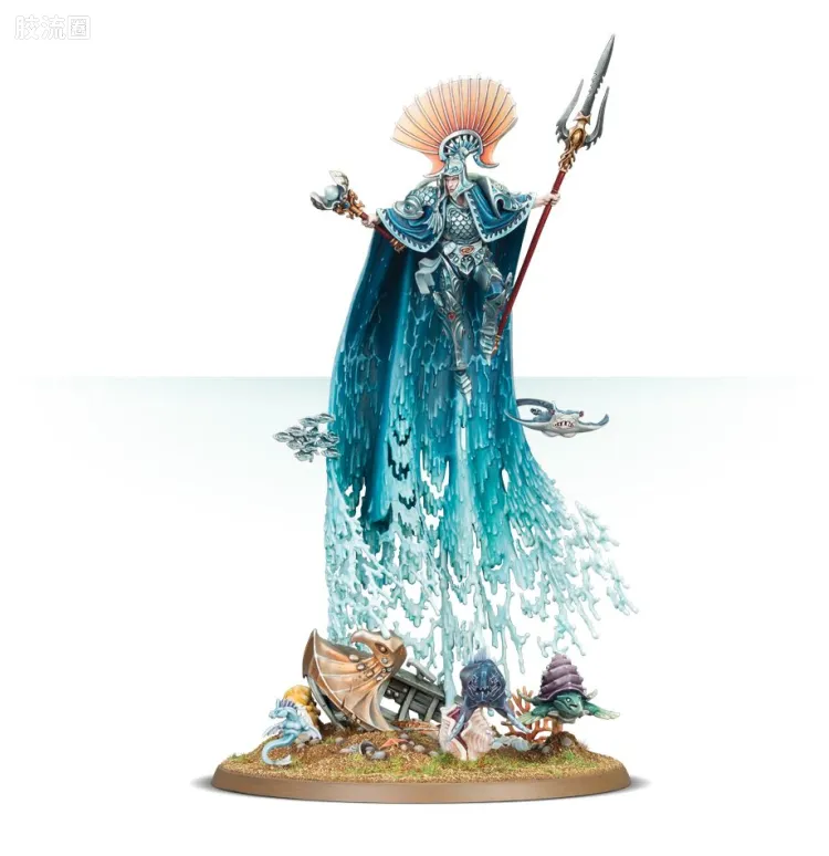 战锤：西格玛时代 Warhammer：Age of Sigmar Idoneth Deepkin 深渊海灵 初版 玛斯兰幻灵 汪洋之相