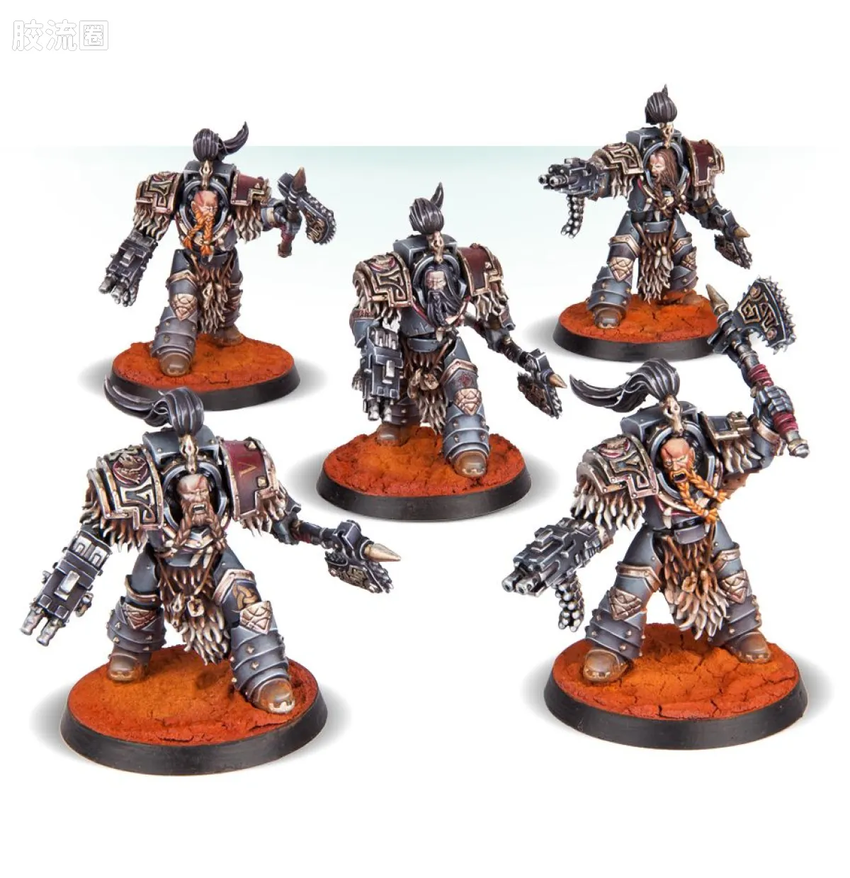 战锤：荷鲁斯之乱 Warhammer: The Horus Heresy Space Wolves 第六军团 太空野狼 初版 瓦拉吉尔野狼守卫终结者小队