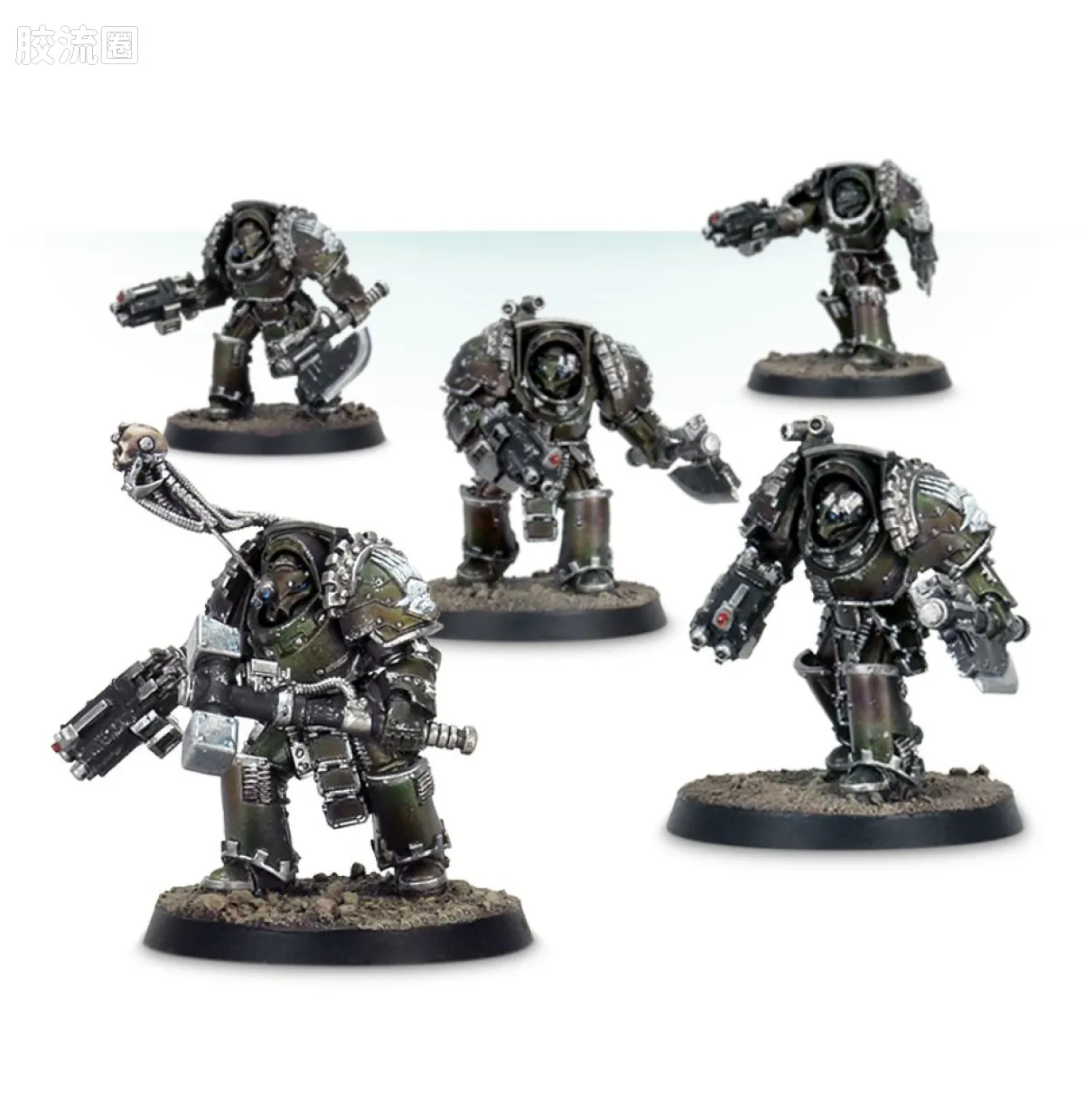 战锤：荷鲁斯之乱 Warhammer: The Horus Heresy Iron Hands 第十军团 钢铁之手 初版 石像鬼终结者小队