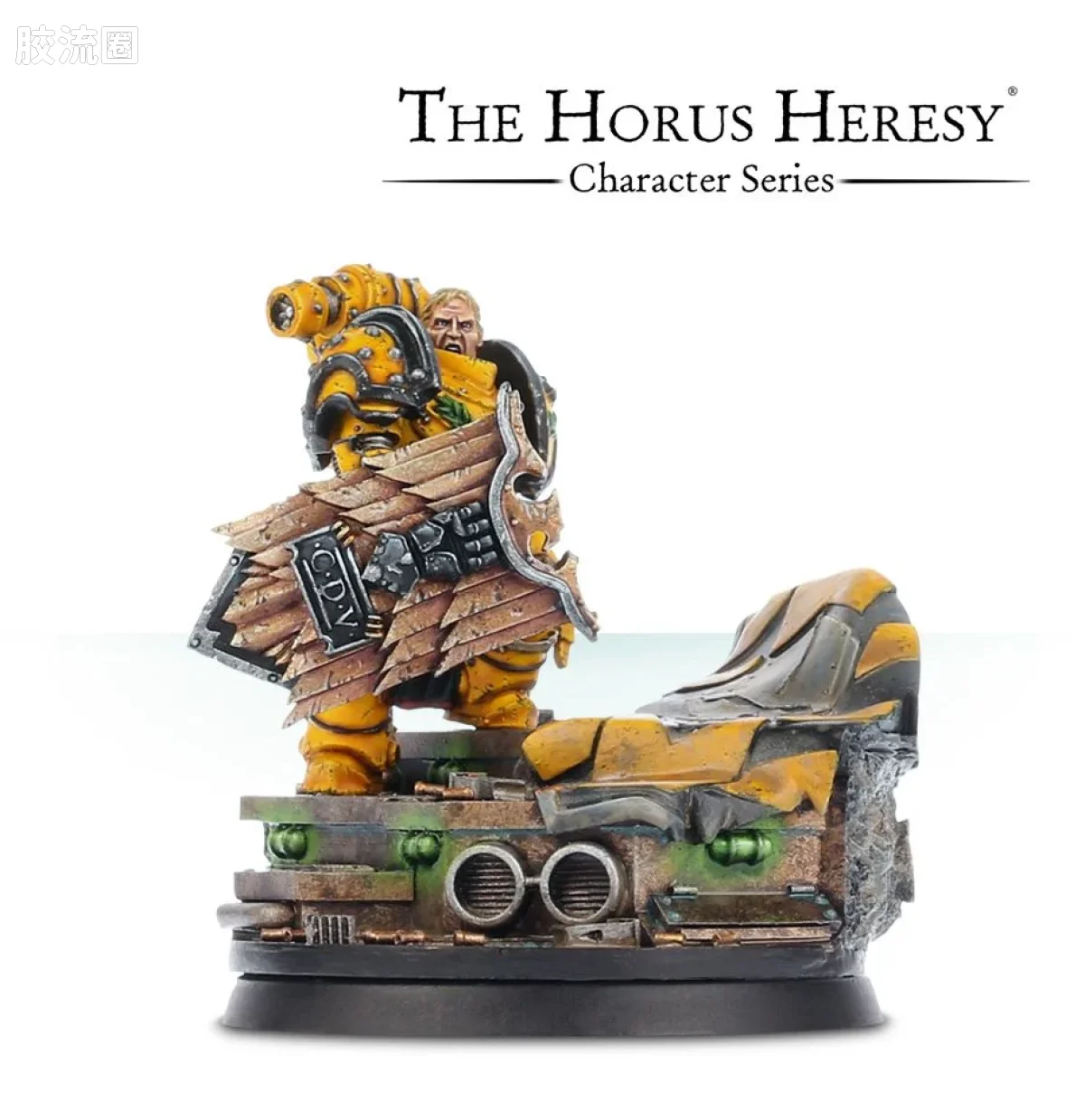 战锤：荷鲁斯之乱 Warhammer: The Horus Heresy Imperial Fists 第七军团 帝国之拳 初版 第405连连长 亚历克西斯·波卢克斯