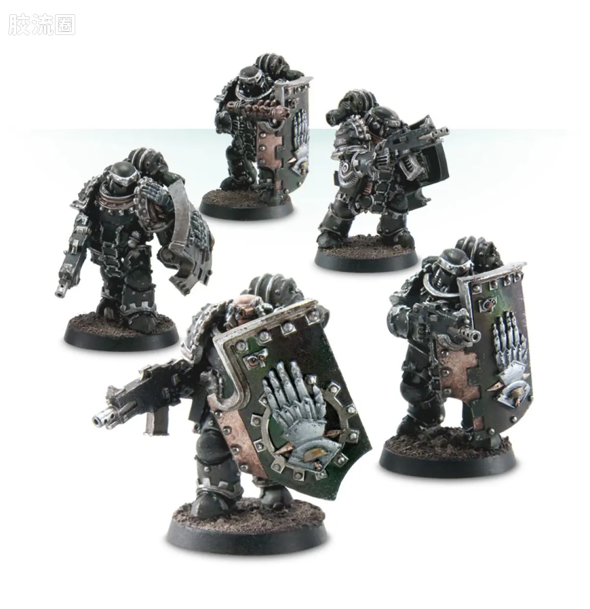 战锤：荷鲁斯之乱 Warhammer: The Horus Heresy Iron Hands 第十军团 钢铁之手 初版 美杜莎不朽者小队