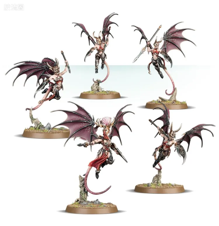 战锤：西格玛时代 Warhammer：Age of Sigmar Daughters of Khaine 凯恩之女 初版 翼女撕心者