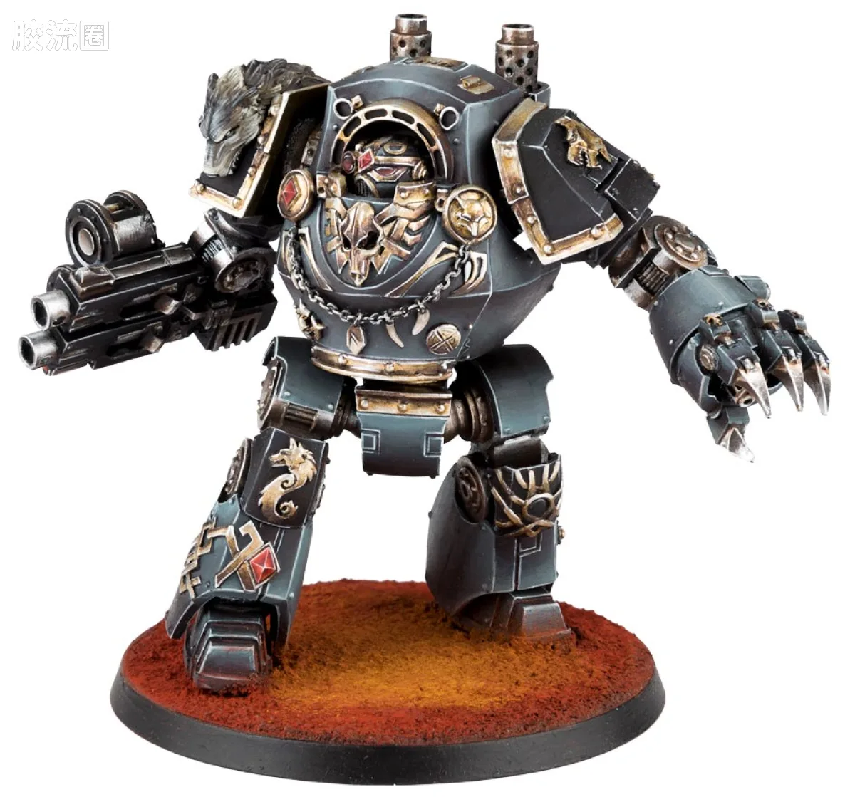 战锤：荷鲁斯之乱 Warhammer: The Horus Heresy Space Wolves 第六军团 太空野狼 初版 蔑视者无畏机甲