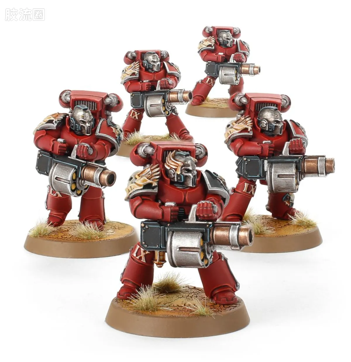 战锤：荷鲁斯之乱 Warhammer: The Horus Heresy Blood Angels 第九军团 圣血天使 初版 装备榴弹发射器的天使之泪小队