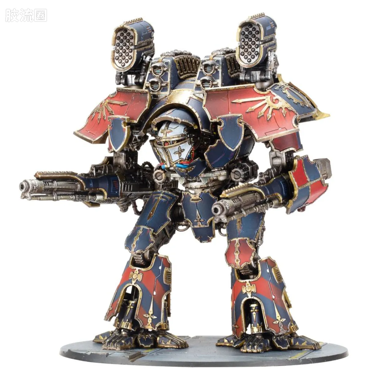 军团：帝国 Legions Imperialis Titan Legions 泰坦军团 初版 装备火山炮和启示录导弹发射器的战将级泰坦